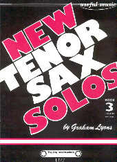 New Tenor Sax Solos Book 3 Lyons Bk & Cd Sheet Music Songbook