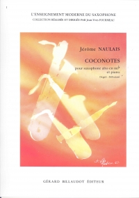 Naulais Coconotes (eb/cmin) Alto Saxophone Sheet Music Songbook
