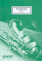 Street Right Time Satb/aatb Saxes Sheet Music Songbook