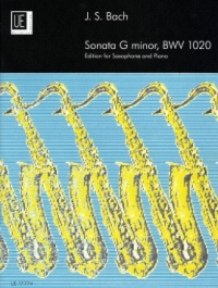 Bach Sonata Gmin Bwv1020 Harle Alto Sax(tn/sop) Sheet Music Songbook