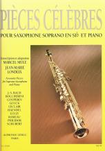 Pieces Celebres Soprano Sax & Pf Mule/londeix Sheet Music Songbook
