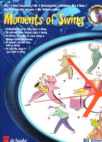 Moments Of Swing Elings Saxophone Book & Cd Sheet Music Songbook