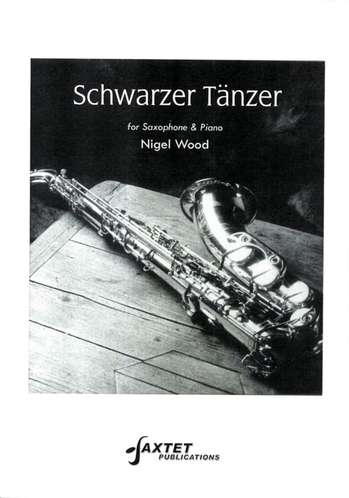 Wood Schwarzer Tanzer Eb/bb Sax & Piano Sheet Music Songbook