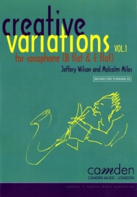 Creative Variations Vol 1 Saxophonemiles/wilson+cd Sheet Music Songbook