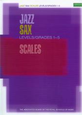 Jazz Sax Scales Grades 1-5 Abrsm Sheet Music Songbook