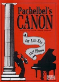 Pachelbel Canon Alto Saxophone & Piano Sheet Music Songbook