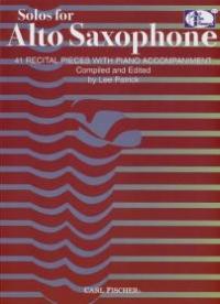 Solos For Alto Saxophone Patrick Sheet Music Songbook