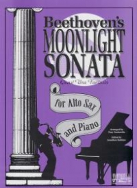 Beethoven Moonlight Sonata Alto Saxophone & Piano Sheet Music Songbook