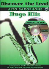 Discover The Lead Huge Hits Alto Sax Book & Cd Sheet Music Songbook