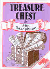 Treasure Chest For Alto Saxophone Sheet Music Songbook