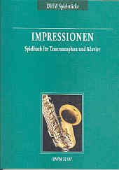 Impressionen Tenor Saxophone & Piano Sheet Music Songbook