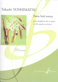 Yoshimatsu Fuzzy Bird Sonata Alto Sax & Piano Sheet Music Songbook