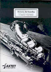 Bach Sonata Da Gamba Nichols Ten/sop Sax & Piano Sheet Music Songbook