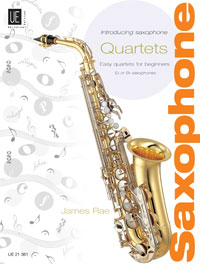 Introducing Saxophone Quartets Rae Sheet Music Songbook