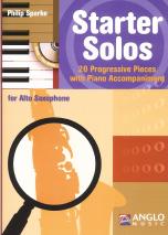 Starter Solos Alto Saxophone Sparke Book & Cd Sheet Music Songbook
