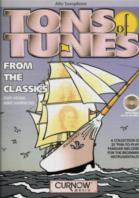 Tons Of Tunes From The Classics Alto Sax Book & Cd Sheet Music Songbook