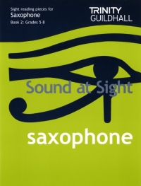 Trinity Saxophone Sound At Sight Gr 5-8 Sheet Music Songbook
