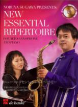 New Essential Repertoire Alto Sax Sugawa Book & Cd Sheet Music Songbook