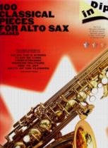 Dip In 100 Classical Pieces Alto Sax Sheet Music Songbook