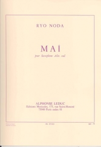Noda Mai Alto Saxophone Solo Sheet Music Songbook