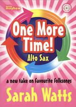 One More Time Alto Sax Watts Book & Cd Sheet Music Songbook