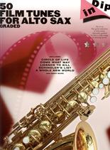 Dip In 50 Graded Film Tunes Alto Sax Sheet Music Songbook