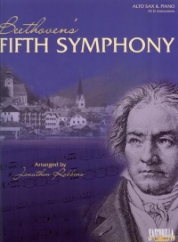 Beethoven Fifth Symphony Alto Sax & Piano Sheet Music Songbook