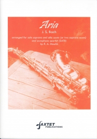 Bach Aria Erbarme Dich St Matthew Passion Sax Ens Sheet Music Songbook