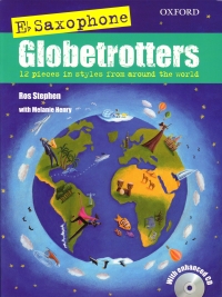 Saxophone Globetrotters Eb Alto + Cd Sheet Music Songbook