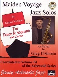 Maiden Voyage Jazz Solos Tenor & Soprano Sax + Cd Sheet Music Songbook