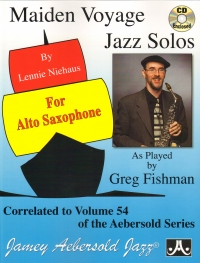 Maiden Voyage Jazz Solos Alto Saxophone + Audio Sheet Music Songbook