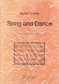 Laufer Song And Dance Soprano Saxophone & Organ Sheet Music Songbook