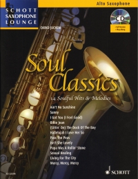 Soul Classics Alto Book & Cd Saxophone Lounge Sheet Music Songbook