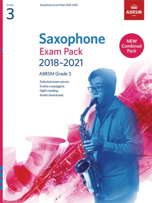 Saxophone Exams Pack 2018-21 Grade 3 Complete Ab Sheet Music Songbook