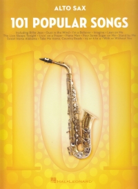 101 Popular Songs Alto Sax Sheet Music Songbook