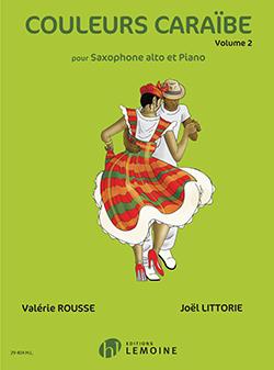 Couleurs Caribe Vol 2 Alto Sax & Piano Sheet Music Songbook
