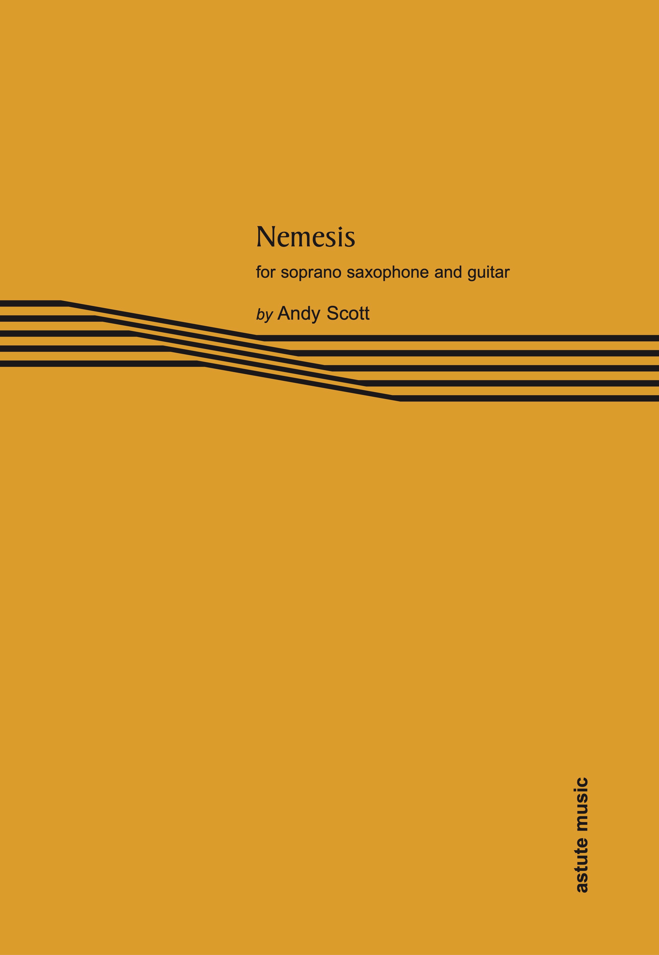 Scott Nemesis Soprano Saxophone & Guitar Sheet Music Songbook