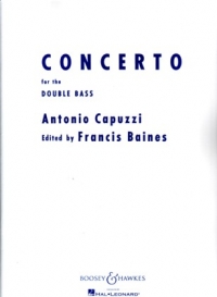 Capuzzi Concerto Double Bass Sheet Music Songbook