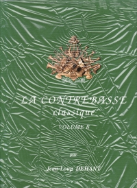 La Contrabasse Classique Volume B Double Bass Sheet Music Songbook
