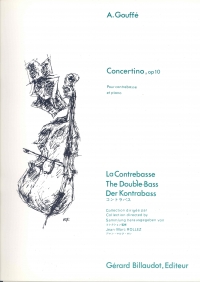 Gouffe Concertino Double Bass Sheet Music Songbook