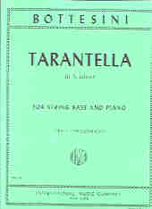 Bottesini Tarantella Amin Double Bass Sheet Music Songbook