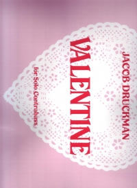 Druckman Valentine Double Bass Sheet Music Songbook