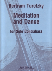Turetzky Meditation & Dance Double Bass Sheet Music Songbook