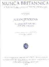 Jenkins Consort Music Of 6 Parts Viols Sheet Music Songbook