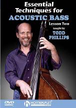 Essential Techniques For Acoustic Bass 1 Dvd Sheet Music Songbook