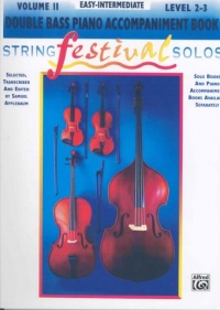 String Festival Solos Vol Ii Double Bass Piano Acc Sheet Music Songbook