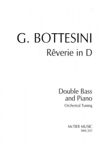 Bottesini Reverie E Double Bass Solo Tuning Sheet Music Songbook