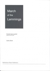 Elliott March Of The Lemmings 3 Or 4 Double Basses Sheet Music Songbook