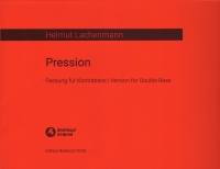 Lachenmann Pression Version For Double Bass Sheet Music Songbook