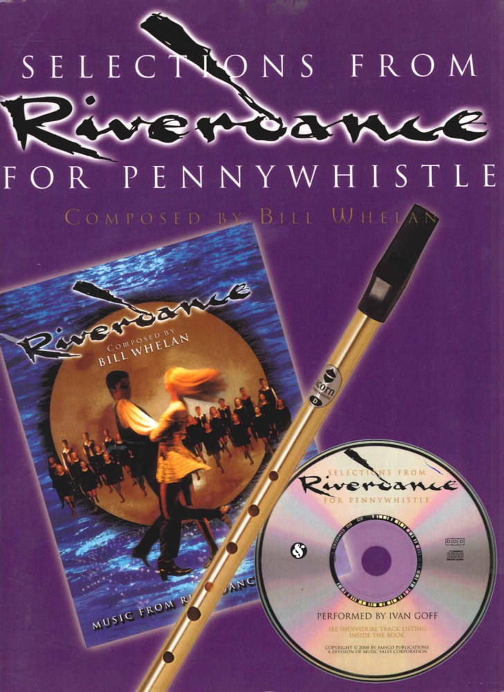 Riverdance Selections Pennywhistle Book & Cd Sheet Music Songbook